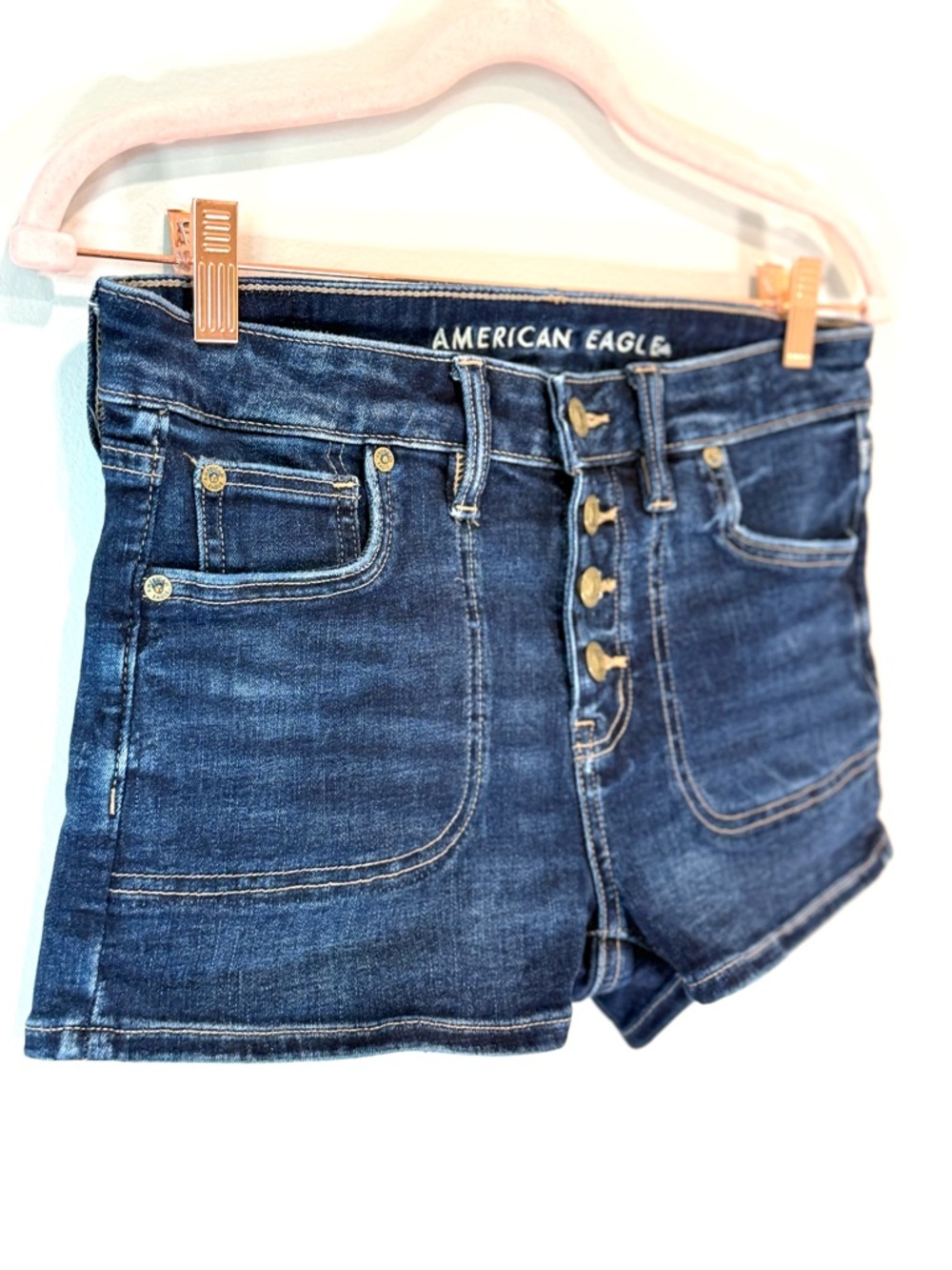 American Eagle Next Level High-Waisted Short - Size 2 - Picture 3 of 7